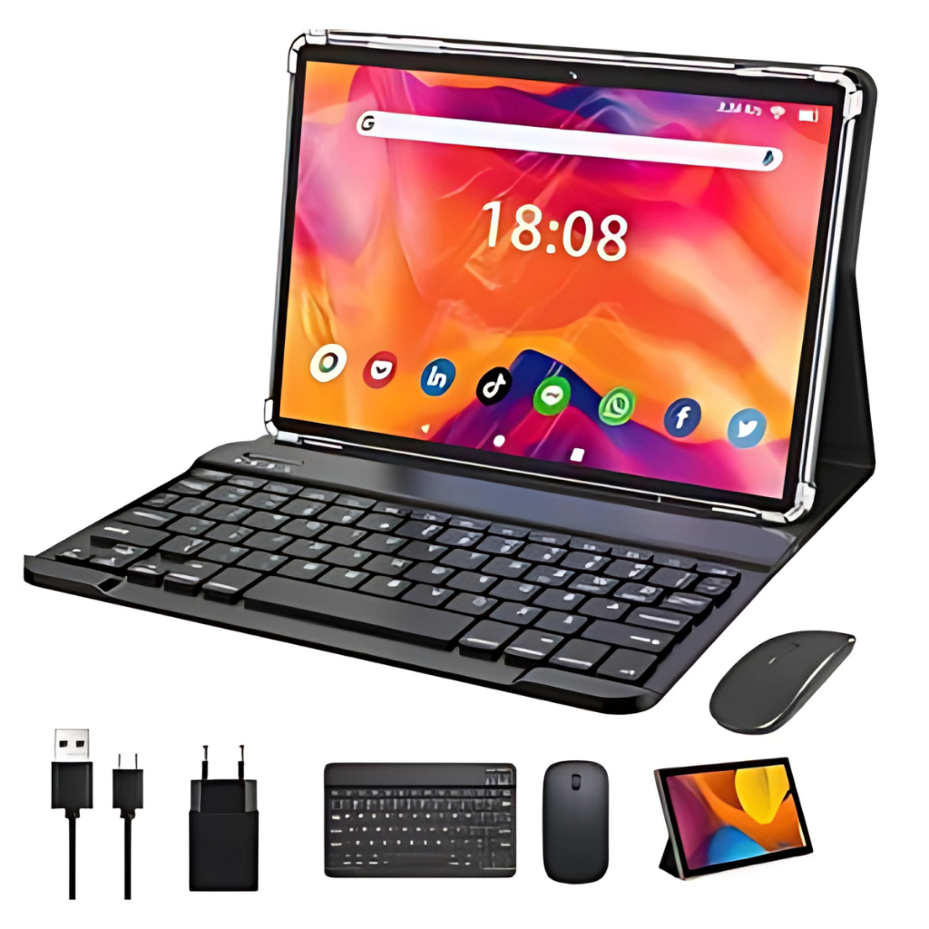 Tablet Atouch SE MAX 6GB RAM + 256GB Memória Tablet Pc 10.1" 5G Android 12.0 10000mAh + Pr...