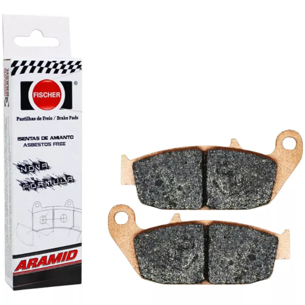 Pastilha Freio Traseira Dafra Apache200 Rtr200 Rtr 200 — imagem 2 de 2