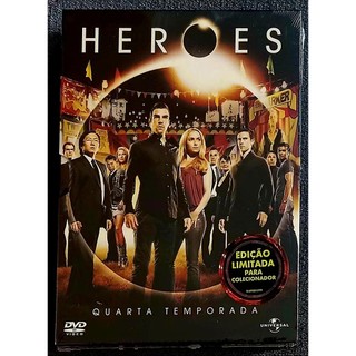 [LACRADO] DVD Box  Heroes - 4° Temporada (Edição Limitada para Colecionador)