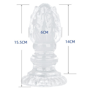 Plug Anal em Silicone Texturizado Dragon Monster Macio Penetrável Anal Iniciante Sex Shop em Oferta na Shopee