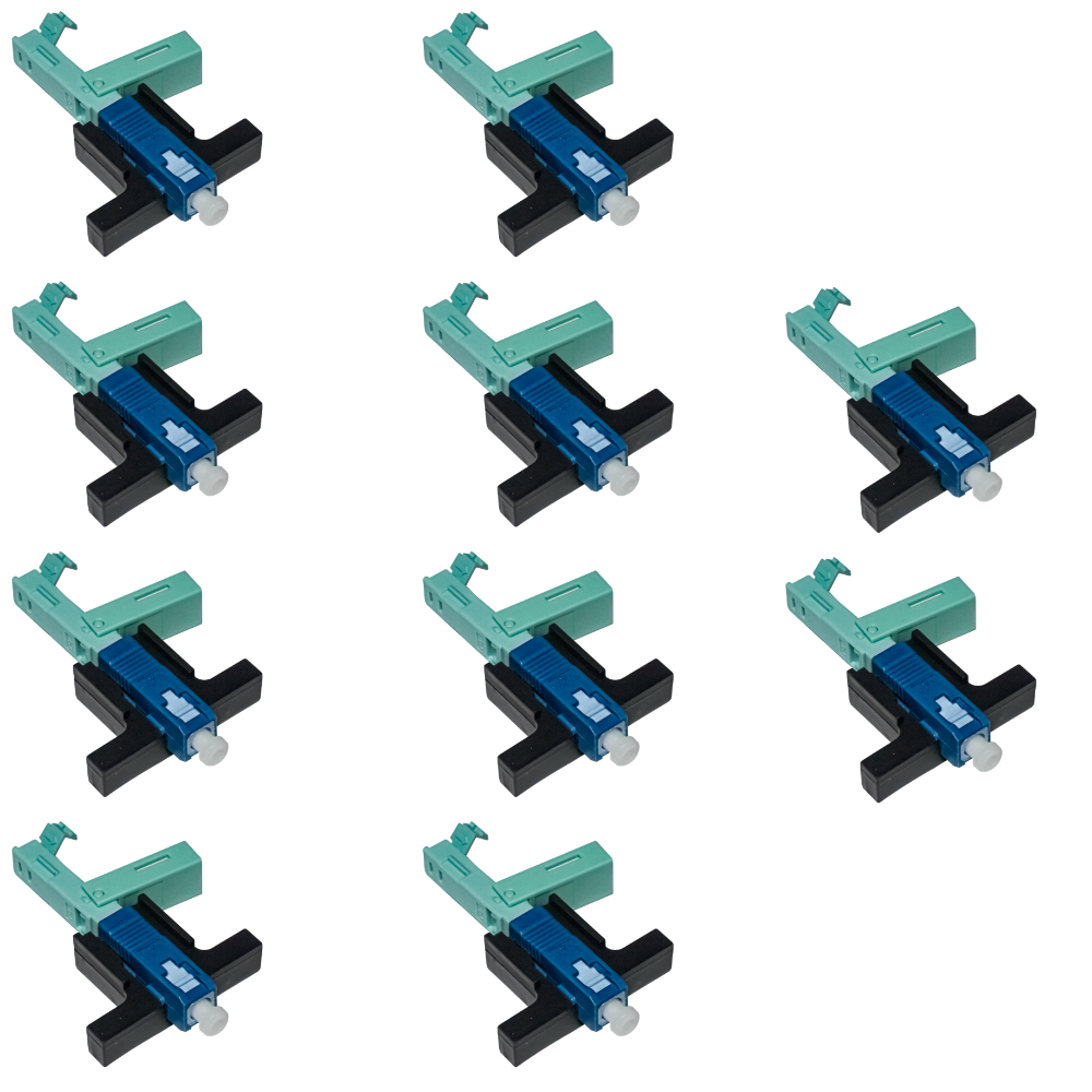 Kit 100 unid. Conector Fast Fibra Óptica T UPC