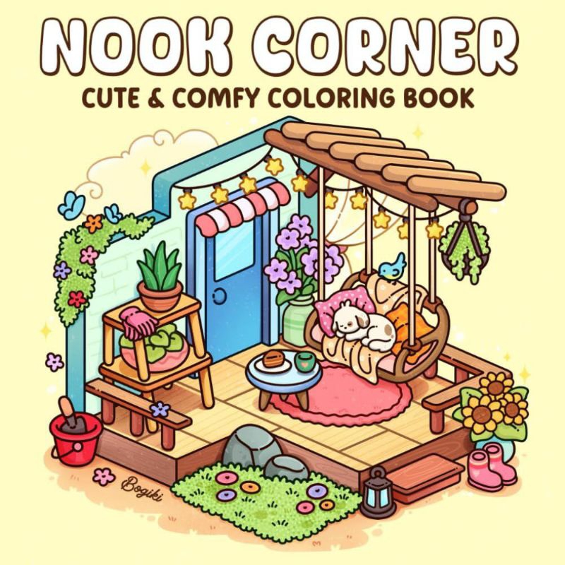 Desenhos para colorir -  Nook Corner em Oferta na Shopee