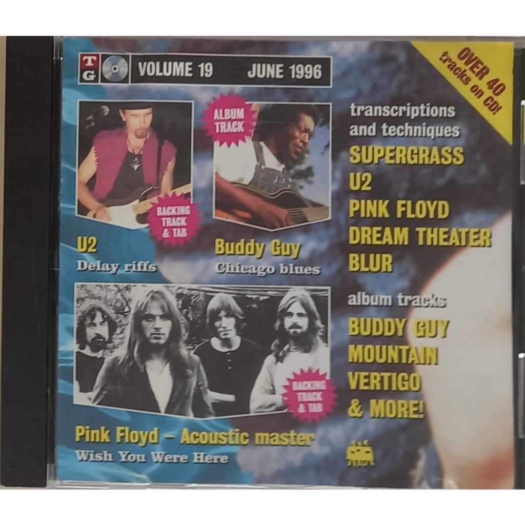 CD Total Guitar vol. 19 - U2, Supergrass, Pink Floyd, Dream Theater, Blur