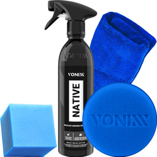 Native Vonixx Cera Liquida Spray Automotiva Carnaúba Pano Aplicador em Oferta na Shopee