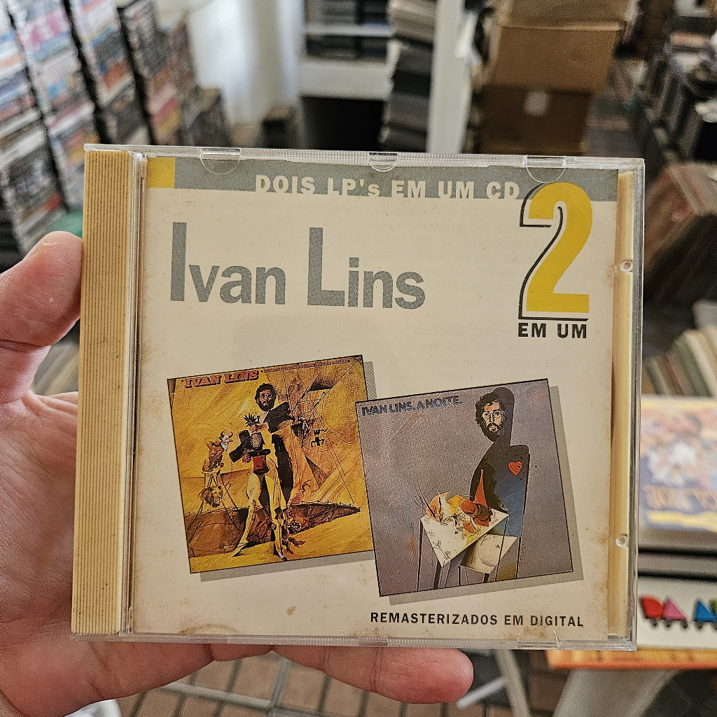 CD Ivan Lins - 2 em 1 (Somos todos iguais nesta noite, a noite)