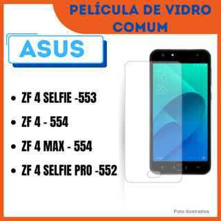 Película de Vidro Comum Asus Zenfone 4 SELFIE -553 / ZF 4 - 554 / ZF 4 MAX - 554 / ZF 4 SELFIE PRO -552/ Protetor em Oferta na Shopee
