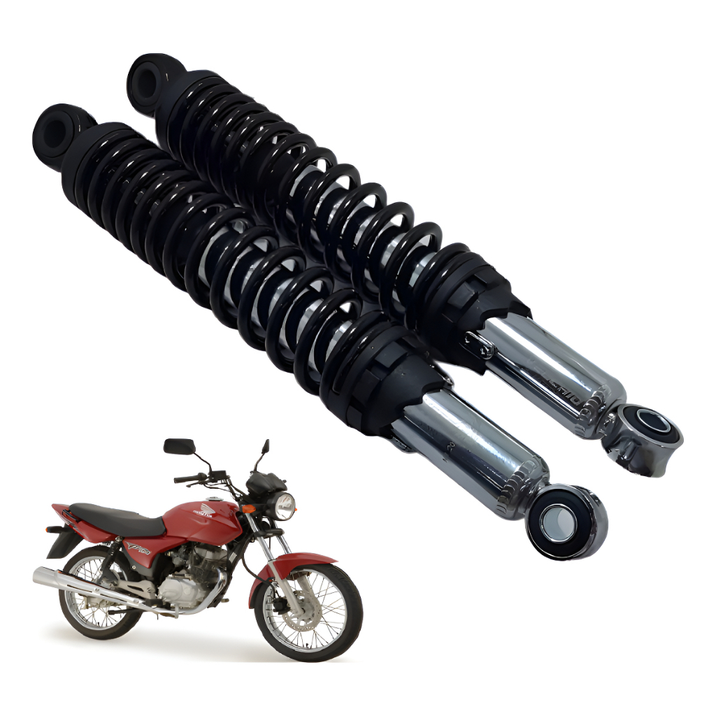 Par Amortecedor Cg 125 Titan Es Ks Kse 2000 2001 2002 A 2004 Modelo Original em Oferta na Shopee