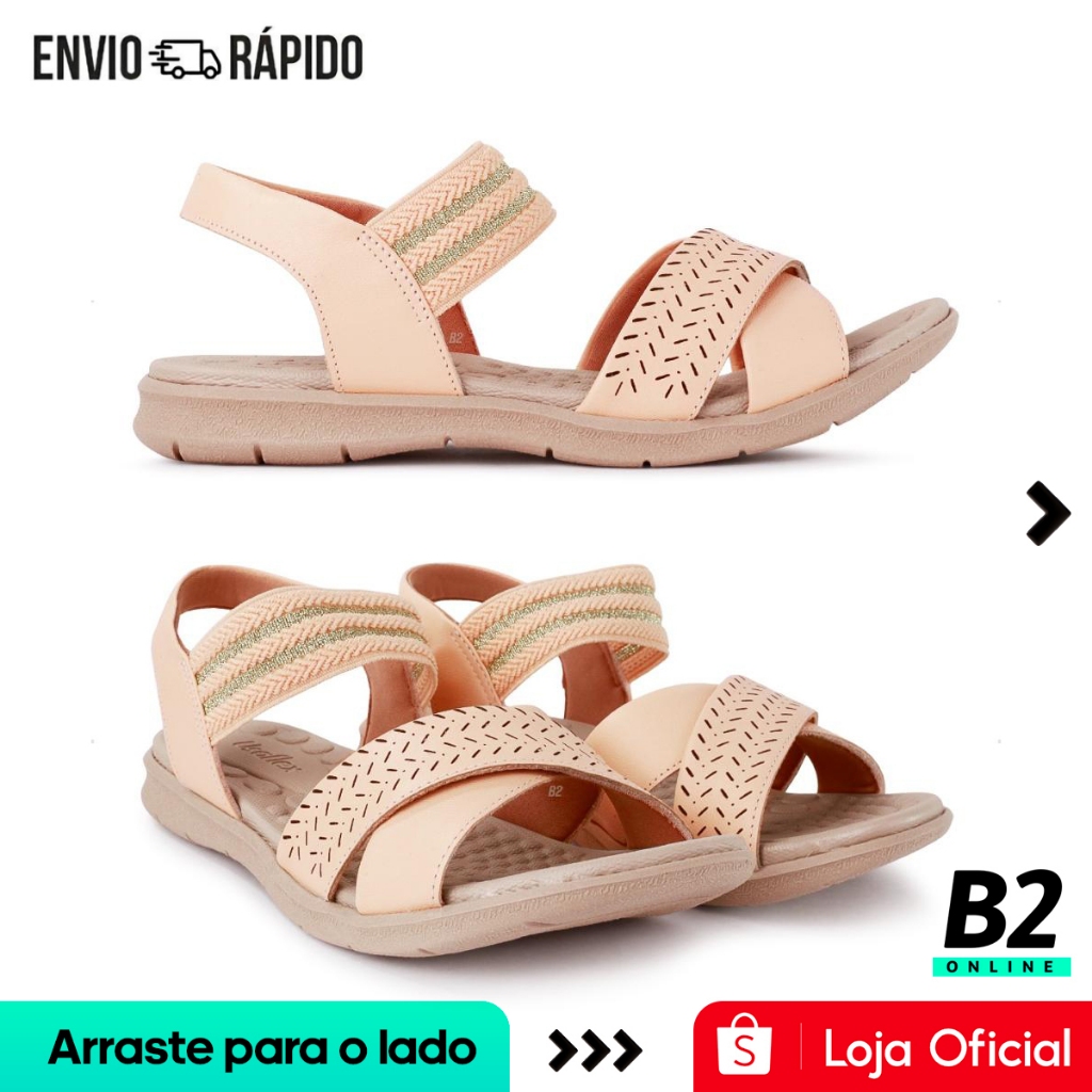 Sandália Usaflex Elastic Feminina Original Com Nota Fiscal e Garantia