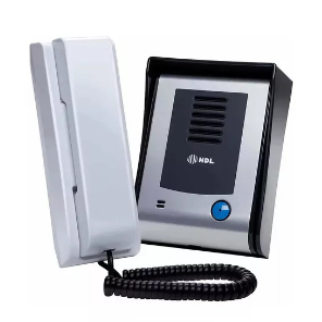 Porteiro Eletrônico Hdl F9-s Com Siga-me Cor Branco Bivolt