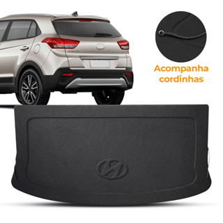 Tampao Traseiro Bagagito Creta 2017 A 2021 Preto Porta Malas em Oferta na Shopee