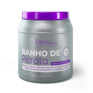 Máscara Banho De Pérola Forever Liss 1Kg em Oferta na Shopee