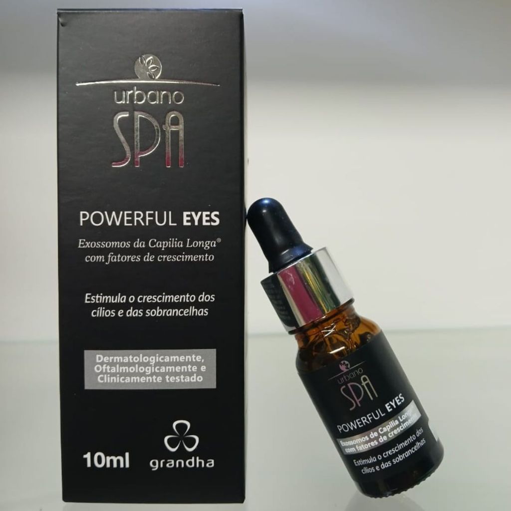 Powerful Eyes Urbano Spa Black Cílios E Sobrancelhas - 10ml em Oferta na Shopee