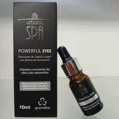 Powerful Eyes Urbano Spa Black Cílios E Sobrancelhas - 10ml