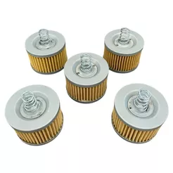 5 Filtros Óleo Fazer 150 125I Xtz Crosser 150 Factor 150 125I Com Anel Oring