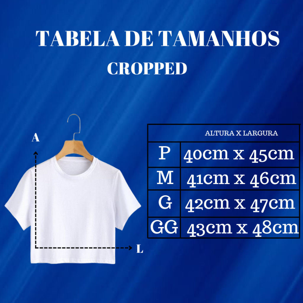 Detalhes do Camiseta Feminina Cropped Básica Algodão De Qualidade Exclusivo Tendência Blogueira Moda