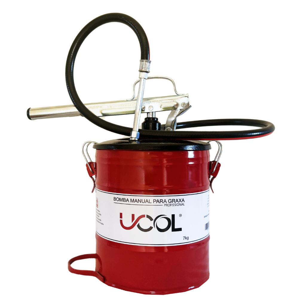 Engraxadeira / Bomba de Graxa 7KG UCOL em Oferta na Shopee