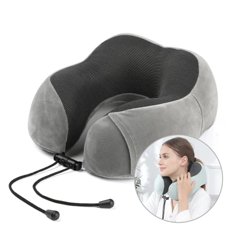 Imagem Almofada Travesseiro Pescoço Descanso Viagem Confortável