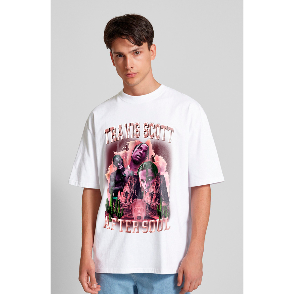 Camiseta Plus Size AfterSoul | Astroworld | Streetwear | 100% Algodão | Oversized | Travis Scott