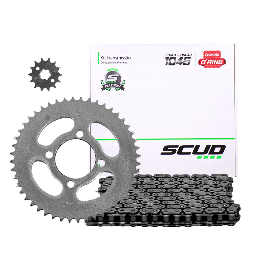 Kit Relaçao Ymaha Xtz 125 2003 Ate 2014 Com Retentor scud Aço 1045 em Oferta na Shopee