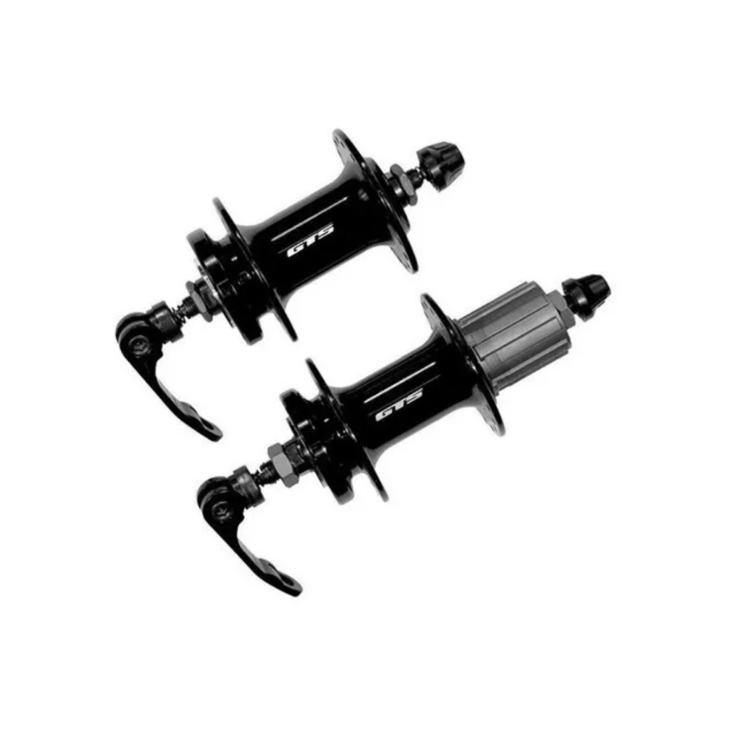 Par De Cubo Cassete K7 Bike Mtb Gts Para Disco 6 Parafusos 8/9/10v 36f