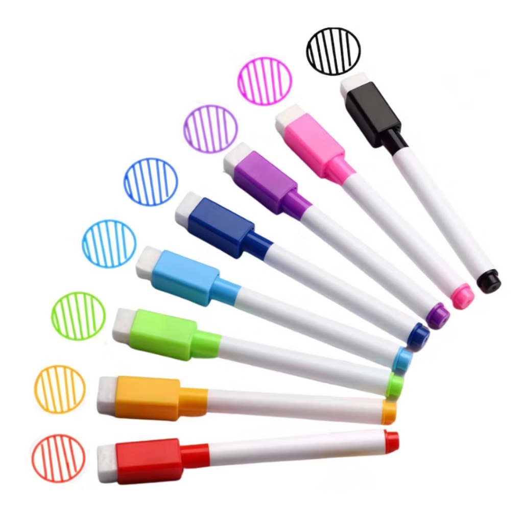 15 Canetas Para Quadro Branco Com Apagador e Imã em Oferta na Shopee