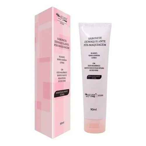 Sabonete Demaquilante Pós-Maquiagem Max Love 90ml