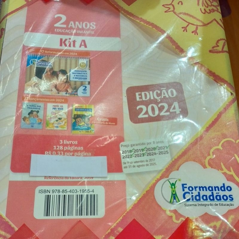 formando cidadãos kit A 2 anos 2026.