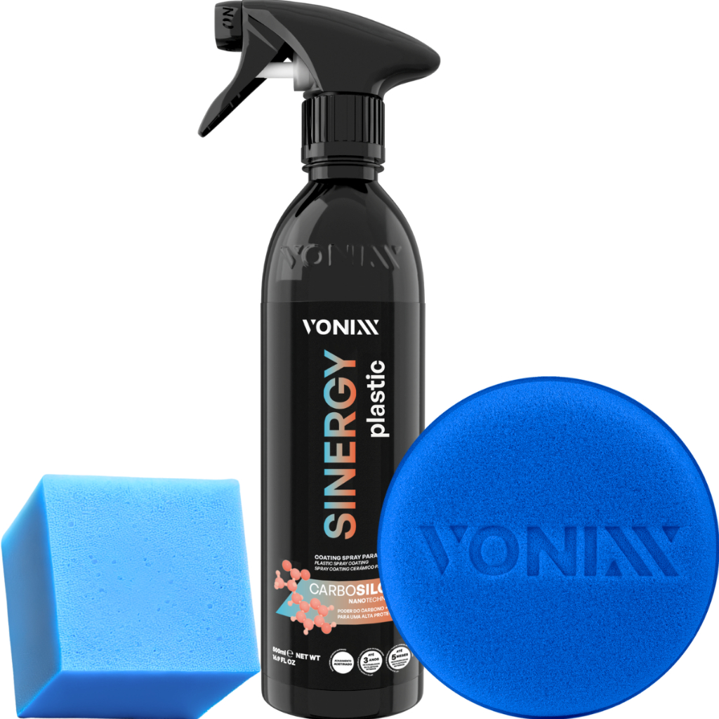 Sinergy Vonixx Vitrificador Plástico Carbosiloxy + Aplicador em Oferta na Shopee
