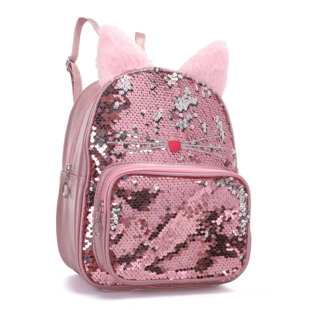 Mochila De couros Escolar Infantil Menina Bolsa