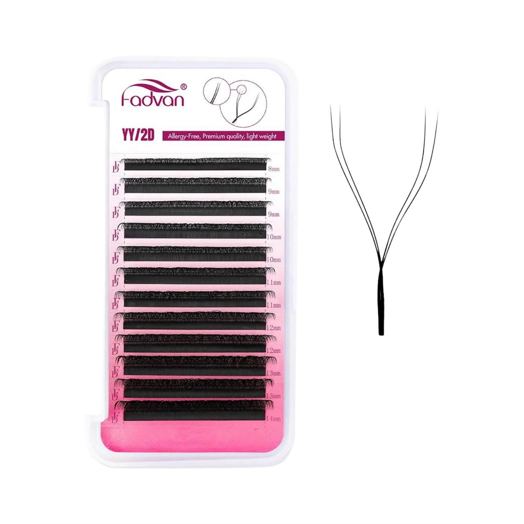 Cílios FADVAN Y- 0.07 - Volume Brasileiro em Oferta na Shopee