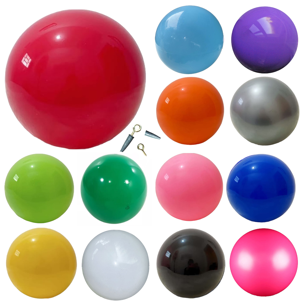 10 Bola De Vinil Grande Decoração Festa Evento Lisa 40cm em Oferta na Shopee