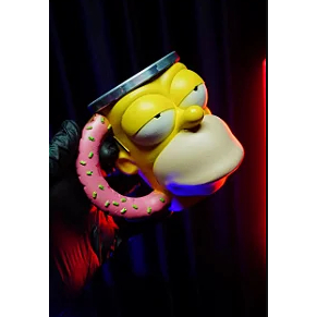 CANECA 3D HOMER DONUTS: OS SIMPSONS