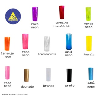 kit de 150 copos long drink R$ 1,40 a unidade lisos sem personalização. em Oferta na Shopee