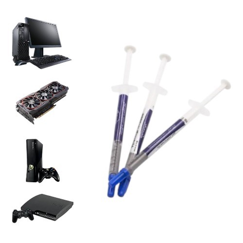 20 PASTA TÉRMICA 1g PROCESSADOR CPU Xbox Ps3 Ps4 PLACA CONSOLES