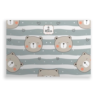 Porta Comedouro Estampado Padrão Antiderrapante Mileva Coleção - Touch em Oferta na Shopee