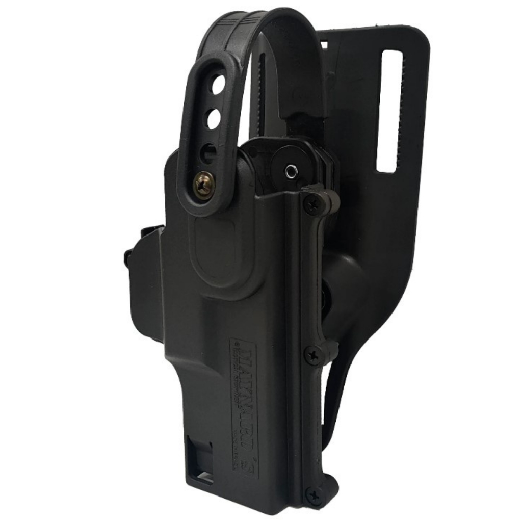 Coldre Cintura Curto MAYNARDS Mc03 para policial atirador - Preto / Destro