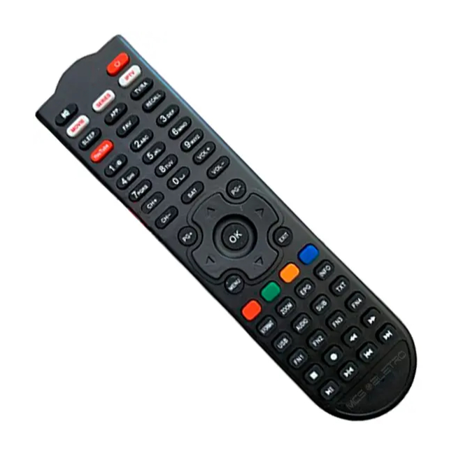 Controle Remoto Receptor Eurosat Slim