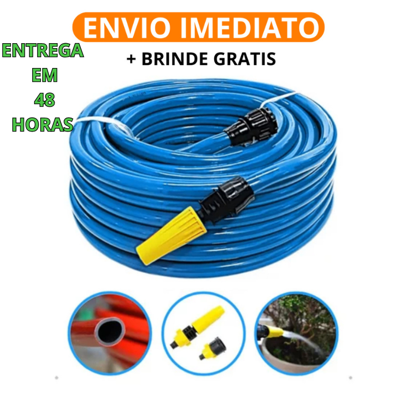 Mangueira Jardim Reforçada Lisa Flexivel