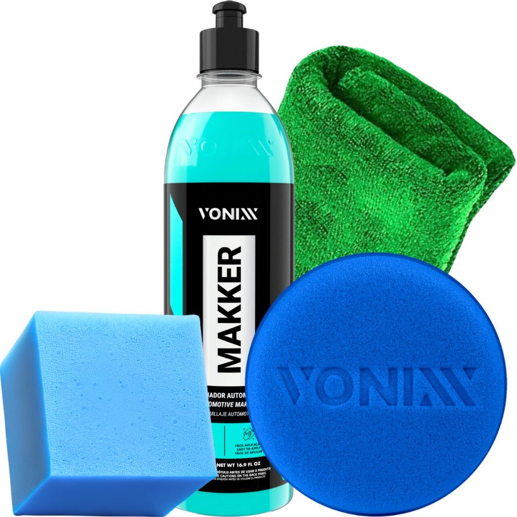 Makker Maquiador Automotivo Renova Pintura Defeitos Vonixx + Pano Aplicador - Spare Parts and Accessories for Vehicles