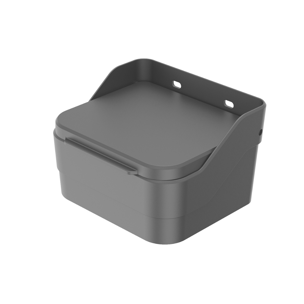 Saleiro Cozinha Trium De Parede Plástico Bpa Free Ou Decoração Elegante Organizador de Cozinha - Home & Living