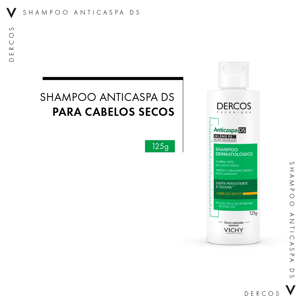 Detalhes do Vichy Dercos Anticaspa Intensivo Shampoo 125ml
