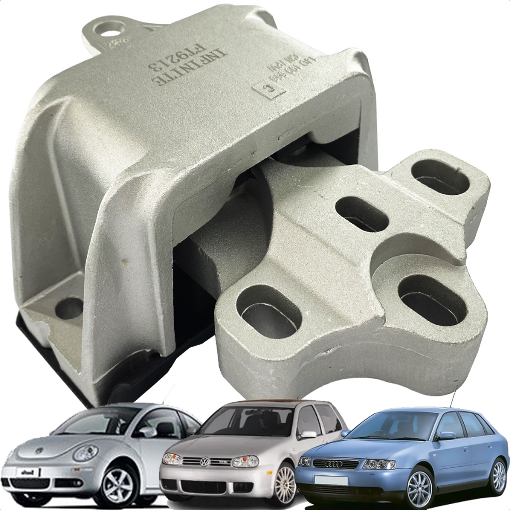 Coxim Câmbio Motor Esquerdo Audi A3 Volkswagen Golf New Beetle 1.6 1999 2000 2001 2002 2003 2004 em Oferta na Shopee