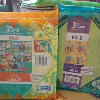 formando cidadãos kit A,B 3° ano 2026. em Oferta na Shopee