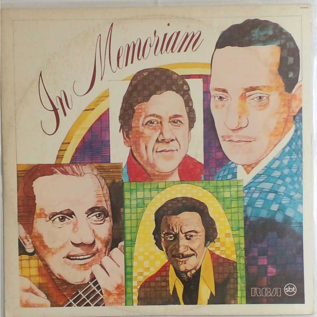 LP In Memoriam | Francisco Alves, Orlando Silva, Altemar Dutra, Carlos Galhardo  | Samba-canção