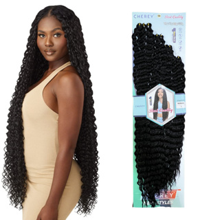 Cabelo Longo Cacheado Orgânico 100cm Mariana Crochet Braids Cherey em Oferta na Shopee