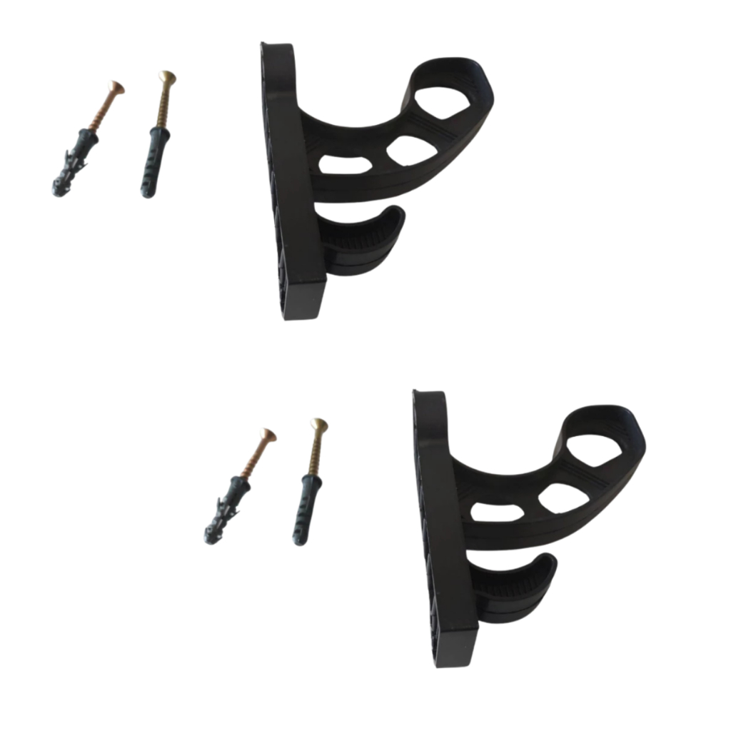 Kit 2 Ganchos de Parede para Capacete e Acessórios Ideal para Motociclistas em Oferta na Shopee
