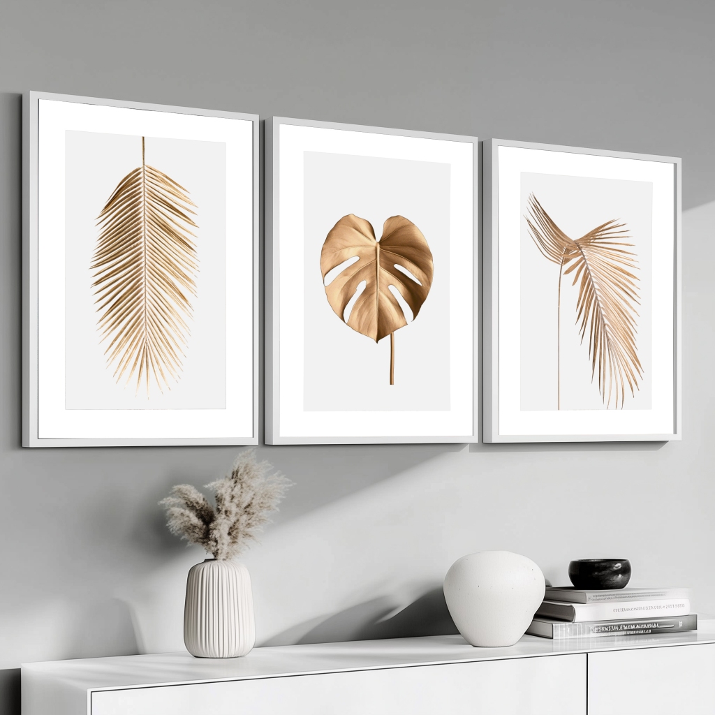 Kit Quadro Decorativo Moldura Sala Decoração Luxo Grande Moderna · foto 2