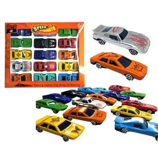 Kit Com 15/30/45 Carrinhos Coloridos Coleção Carros De Brinquedo tipo Hot wheels Colecionavel Loose Action Racing Nasca em Oferta na Shopee