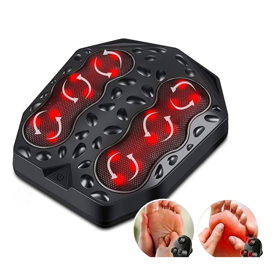 Massageador Elétrico De Pés Shiatsu Com Aquecimento Fisioterapia Relaxamento Alivio de Dor