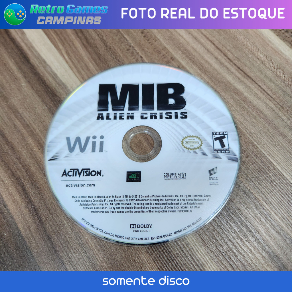 MIB ALIEN CRISIS - WII